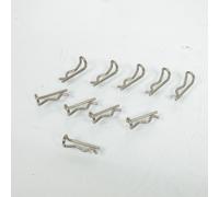 10 goupille d'axe de plaquette de frein BETA-R coudé pour moto scooter 2 roues