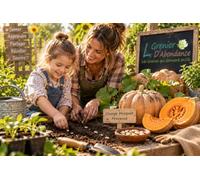 10 graines à semer - Le Grenier d'Abondance - COURGE MUSQUEE DE PROVENCE - Curcurbita Maxima