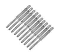 10 Gris Métal 2,5 mm Dia pointe 60 mm long tournevis Philips embouts pour alimentation