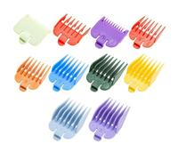 10 Guide Ensemble Peigne, Guide De Coupe Peigne Compatible avec les Tondeuses à Cheveux Wahl, peignes de guidage pour accessoires de tondeuse de rechange, Guide De Coupe Peigne