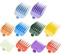 10 Guide Ensemble Peigne Pour Wahl,Peignes De Guidage Pour Accessoires De Tondeuse De Rechange,Hair Clipper Guard