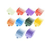 10 Guide Ensemble Peigne pour wahl, Peignes de Guidage, Sabot Tondeuse pour Accessoires de Tondeuse de Rechange, Coupe est de 1.5-