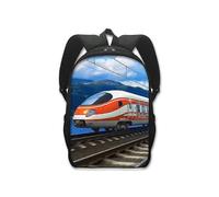 (10)High Speed Rail Train Print Backpack For Teenager Boys Girls Children School Bags Women Men Laptop Backpack For Travel Book Bag 2025