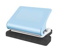 10-Hole Book Binder Machine, Adjustable Paper Punch, Paper Binding Machine | Punch Metal Manual Binding System Portable Coil Binder for School Home Study, Stationery, Store