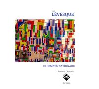 10 Hymnes Nationaux. Trio/Quatuor de Guitares. Conducteur