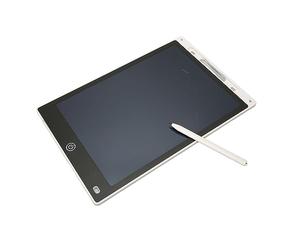 10-i Tablette d'écriture LCD - Pad DE DROYAGE EXABLIABLE pour Les Enfants avec Une sensibilité à la Pression et Un Bouton Effacer F in (Black) (White)