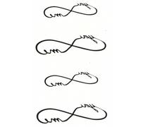 10 Images Tatouage Ephemere Temporaire Signe Infini