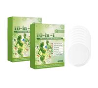 10-in-1 Advanced Nano Microdarts Patch, Natural Moringa Extract Transdermal Patches for Weight Management, Gut, Joint, Heart & Liver Support, Skin Repair, Women Body Detox, 7 Patches Per Box