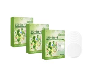 10-in-1 Advanced Nano Microdarts Patch, Natural Moringa Extract Transdermal Patches for Weight Management, Gut, Joint, Heart & Liver Support, Skin Repair, Women Body Detox, 7 Patches Per Box