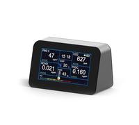 10-in-1 Carbon Dioxide Detector Formaldehyde/TVOC/CO₂/PM2.5 Temperature/Humidity/HCHO Air Quality Monitor Audible