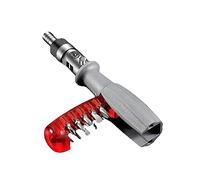 10 in 1 Ratcheting Screwdriver with 10PCS Magnetic Bits Ratchet Kit Durable and Wear Resistant Ratcheting All in One Portable