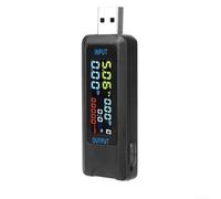 10-in-1 USB Tester Digital Voltmeter 5A Power Meter(6527-U)