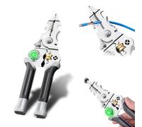 10 in 1 Wire Stripper with Voltage Tester, Multi-Functional Wire Stripper Scissors With Electrical Test, for Electricians, DIY