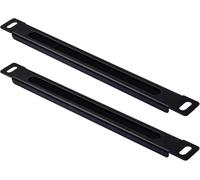 10 Inch 0.5U Brush Cable Manager Rack Mount Cable Management Panel With Brush Strip For Cable Entry, Compatible With Deskpi Rackmate T1/T0/T2 And 10 Inch Server Rack Or Network Cabinet (2Pcs)