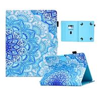 10 inch Tablet Case Cover - Étui en Cuir Universel avec Emplacement pour Carte pour Fire HD 10, Huawei MediaPad T3 / T5 10, iPad 2018, Galaxy Tab E 9.6 / Tab A 10.1, Lenovo Tab 4 10 / TB-X103F
