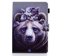 10 inch Tablet Housse - Housse Universelle en Cuir avec Support Folio Housse pour Fire HD 10, Google Nexus 9/10, iPad 2018, Galaxy Tab E 9.6 / Tab A 10.1, Sony Xperia Z / Z2 / Z3