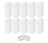 10 Individu Boite de Derivation,Boite Etanche Electrique Exterieur Blanc Boite Derivation Boite Etanche,Boîtier de Distribution et D'accessoires Électriques à Monter Soi-Même(5.5 x 3.5 x 2 CM)