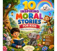 10 Inspiring Moral Stories for Kids: Fun and Illustrated Short Stories with Valuable Life Lessons