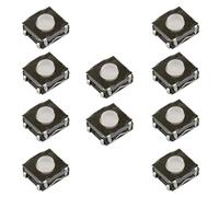 10 Interrupteurs Micro Switch Bouton Poussoir Clé Plip pour Télécommande Renault Megane Scenic