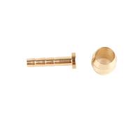 10 Jeux D'inserts Olive, Tuyau de Frein à Disque Hydraulique, Insert de Connecteur Olive pour Pièce de Rechange Shimano, pour Tuyau Tuyau de Frein Hydraulique Barb (BH59)