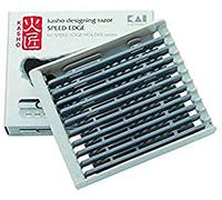 KASHO Speed Edge Razor Klingen Par paquet 10 pièces