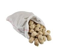 10 kg d'allume-barbecue écologique, rouleau à feu, allume-cheminée, laine de bois, ciré, durée de combustion jusqu'à 20 minutes