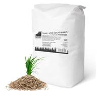 10 kg de graines pour pelouses sportives et jeux, 400 m², robustes, vert foncé, idéales pour les graines d'herbe et les semis de pelouse, printemps