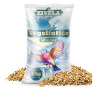 10 kg de nourriture pour oiseaux sauvages d'hiver - Mélange gras de qualité supérieure - Nourriture pour oiseaux sauvages pour les jours froids - 10 kg