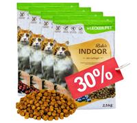 10 kg Lecker.Pet® Balu's Indoor Volaille Nourriture sèche pour chats Nourriture complète MHD 4/2026