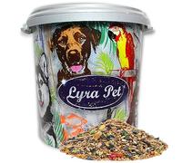 10 kg Lyra Pet® Nymphensittichfutter Großsittichfutter in 30 L Tonne
