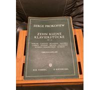 10 Kleine Klavierstücke Opus 12 / Recueil