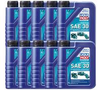 10 L Liqui Moly Marine Monograde SAE 30 ACEA E2 API SJ CF CF-4 MAN VOLVO