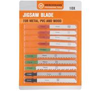 10 Lames pour scie sauteuse OUTIL DE COUPE pour Bosh Hitachi Aeg etc...