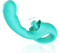 10 Léchage de Langue Sextoy Femme Vibromasseur,Masseur portable en silicone féminin,avec dix modes de fréquence,détend la fatigue,chargement USB,étanche