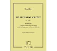 10 Lecons Solfege Sans Piano (7 Cles ) / Recueil