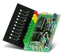 10 LED de l'appareil de mesure Wcadda WSAH4304 Mono vu-Meter