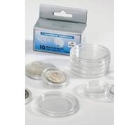 10 Lighthouse Coin Capsules for 38mm Coins (LARGE DOLLARS) - These capsules fit Morgan, Peace, or Ike Dollars (38mm). by Lighthouse
