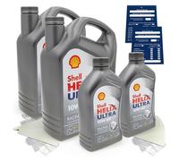 10 Litre Original Shell Helix Ultra Course 10W60 L'Huile De Moteur 550040760 De