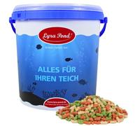 10 litres (0,85 kg) Lyra Pond® Pond Colour Sticks Koi Mix nourriture pour poissons de bassin en seau