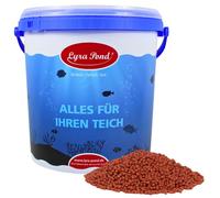 10 litres (3,7 kg) Lyra Pond® Pond Colour Astax Koi Pellets Nourriture pour poissons de bassin + seau