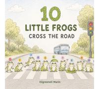 10 little frogs cross the road