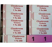 10 livres de 1-200 vestiaire tombola - 10 couleurs différentes