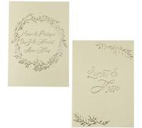 10 livrets de messe jolis brins 15x21cm vert sauge - artifetes 93619 Vert