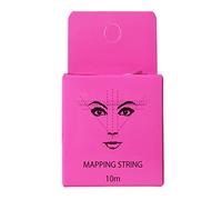 10 m de fil de microblading rose pour maquillage des sourcils, outil de mesure semi-permanent de positionnement des sourcils, fil de cartographie des sourcils pré-encré, 10 m, règle de microblading