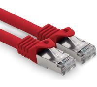 10 m-red-1 piece CAT.7 Ethernet cable for computer network cable (raw cable) patch cable S-FTP LSZH PIMF 10GB s RJ45 Cat6a plug