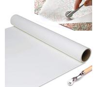 10 m x 1 m - Papier à patron de couture en rouleau de papier semi-transparent pour découpage de patrons de couture pour tissus, papier de copie