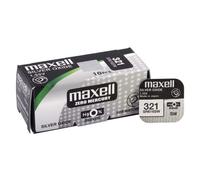 10 Maxell 321 SR616SW Piles Argent 1.55V Pile De Montre NEUVE