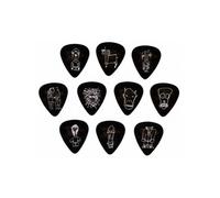 10 médiators Joe Satriani medium noirs -