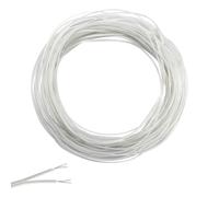 10 Metres 20AWG Transparent Electric Wire 2 Wires Flexible Electric Cable Diameter 3.6 mm for Installation of Household Appliances with Low Energy Consumption