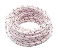 10 Mètres 3,5mm Cordon de Traction pour Corde de Démarrage Corde Lanceur Tondeuse Corde de Rechange pour Démarreur pour Tondeuse à Gazon Tronçonneuse Compatible avec Stihl Craftsman Husqvarna